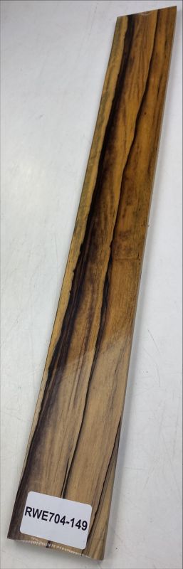 Fretboard Royal White Ebony, 720x80x9mm, Unique Piece #149